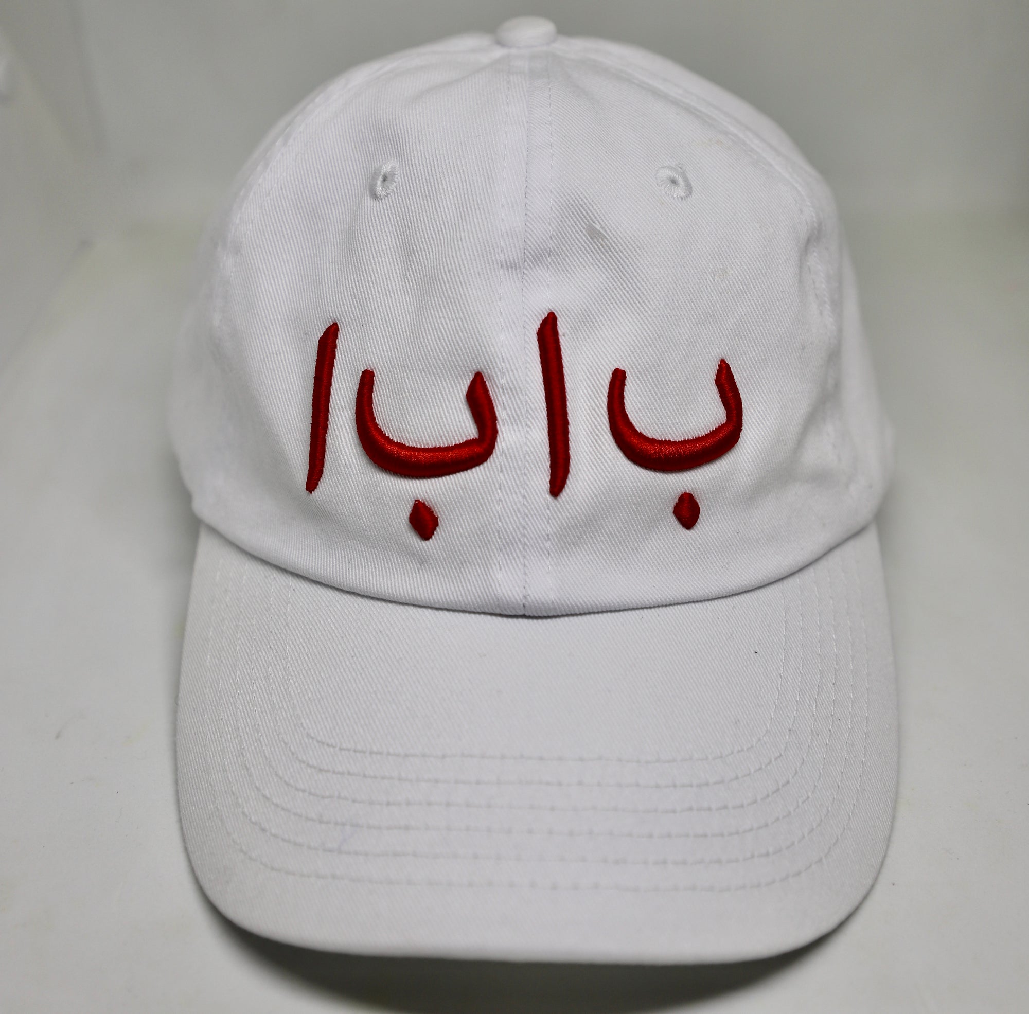 Baba Dad Hat Red Stitching - Baba Brand