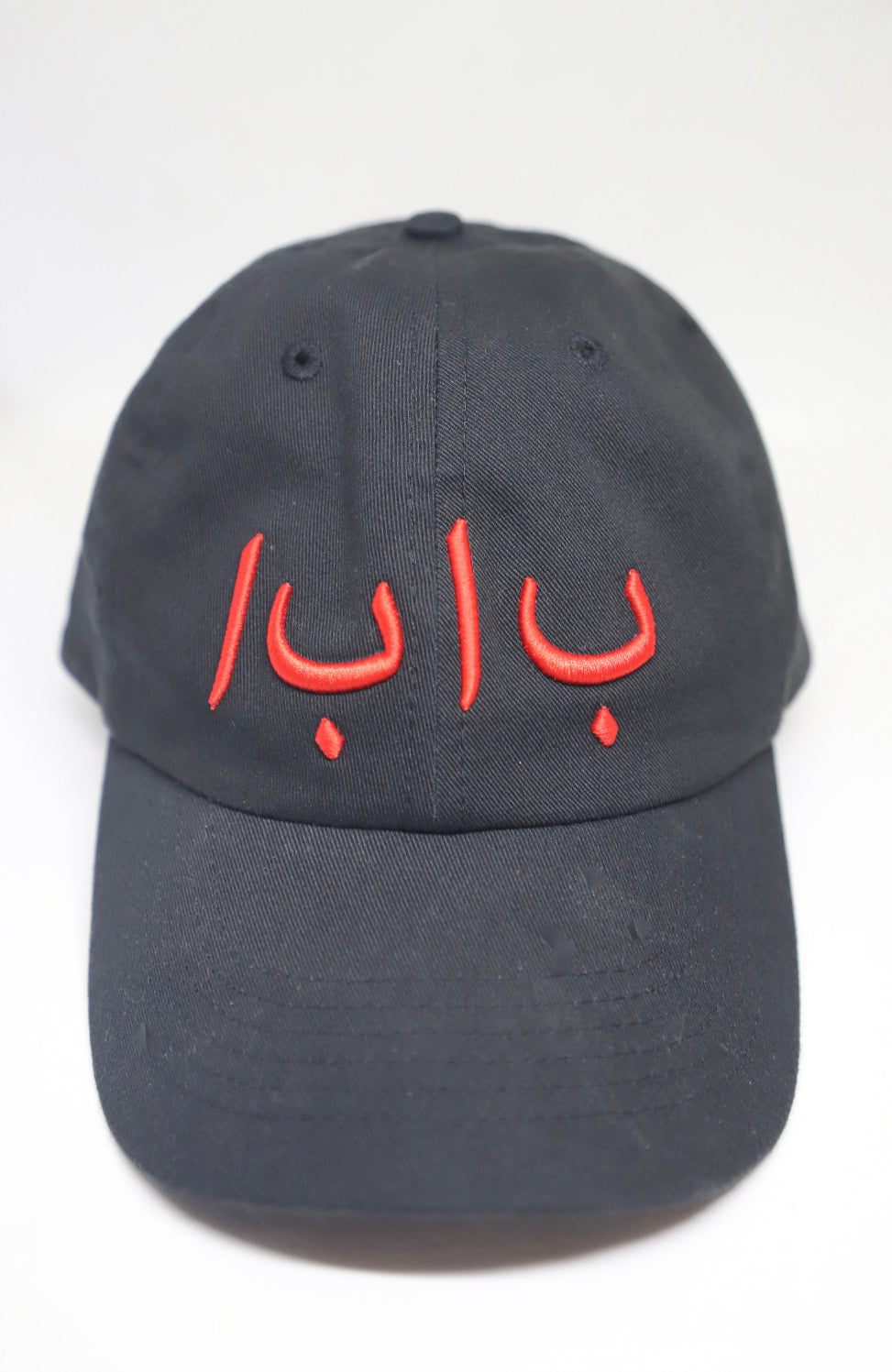 Baba Dad Hat Red & Black